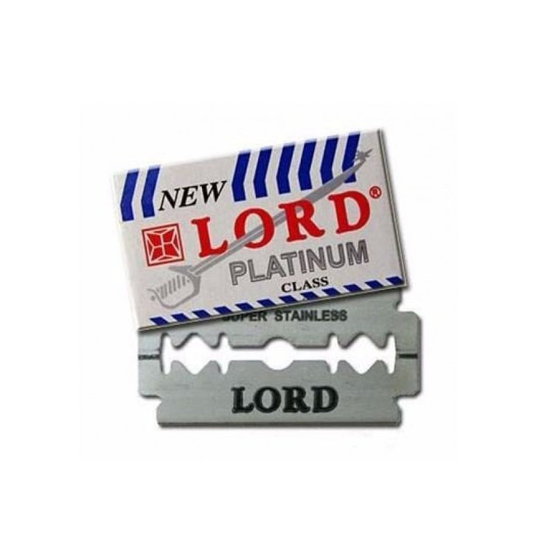 Lâmina Barbear New Lord Platinum 1 Cartela C/ 50 unidades