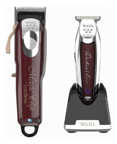 Combo Wahl Magic Clip Cordless + Wahl Detailer Li Cordless
