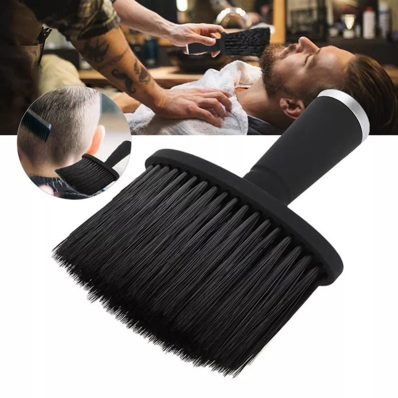 Espanador Pincel para Cabeleireiro Barbeiro Limpador Profissional