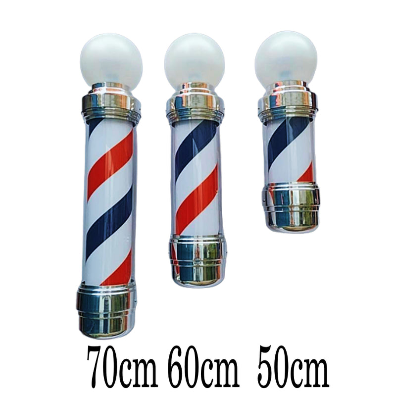 Barber Pole Giratorio Varios Tamanhos.
