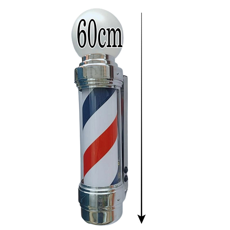 Barber Pole Giratorio Varios Tamanhos.