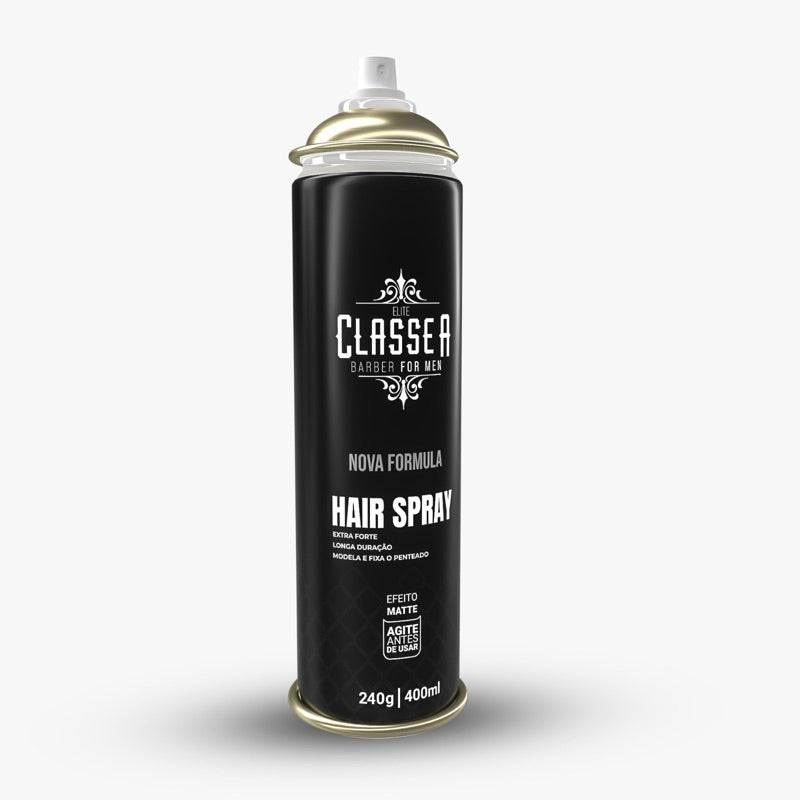 Hair Spray Classe A Fixação Duradoura & Efeito Matte Modela e Fixa Penteados Profissional