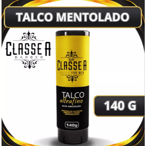 Talco Mentolado Ultrafino Classe A - 140g