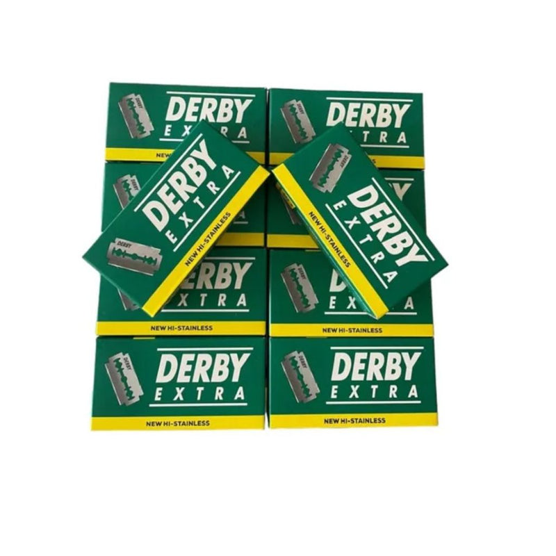 Lâmina Barbear Derby Extra Platinum 1 Cartela (50 Unid)