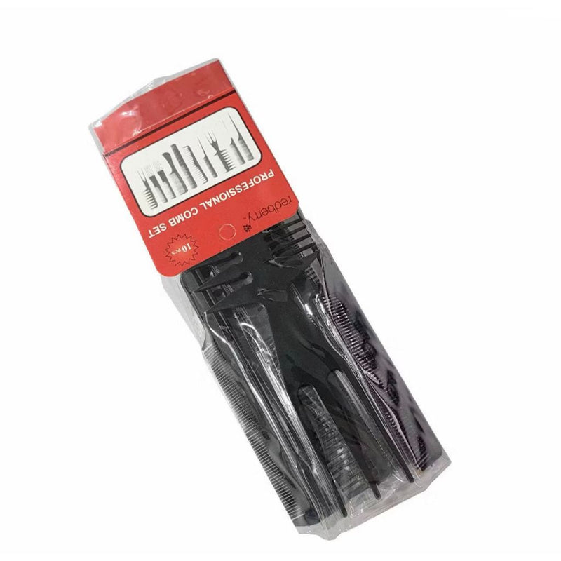 Kit com 10 Pentes Profissional para cabeleireiro