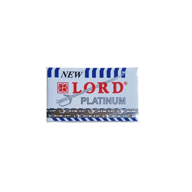 Lâmina Barbear New Lord Platinum 1 Cartela C/ 50 unidades