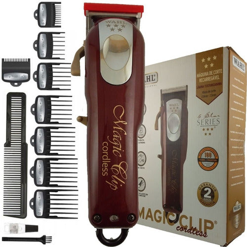 WAHL MÁQUINA DE CORTE MAGIC CLIP CORDLESS BIVOLT